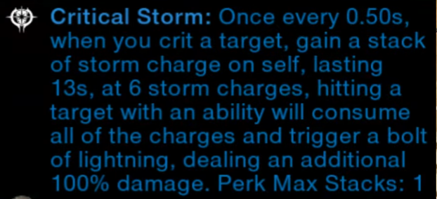 new world aeternum critical storm perk